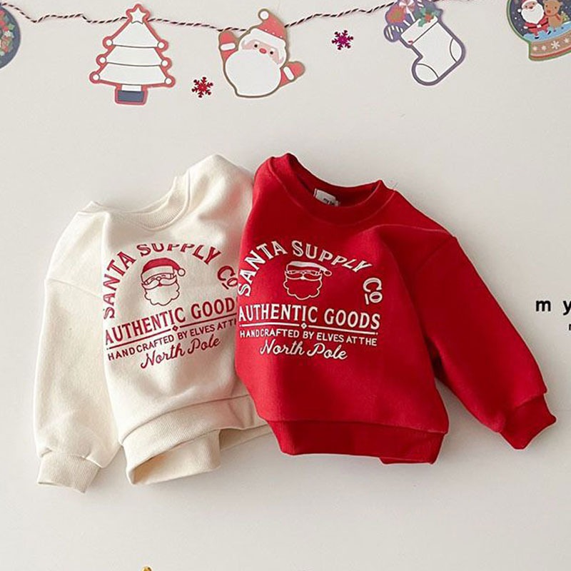 Winter Clothing Toddler Girl - Kerst Kinderen Fleece Sweatshirt Herfst Winter