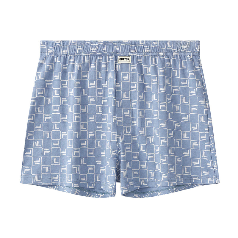 Winter Under Clothing - Heren geruite boxers ondergoed katoen herfst