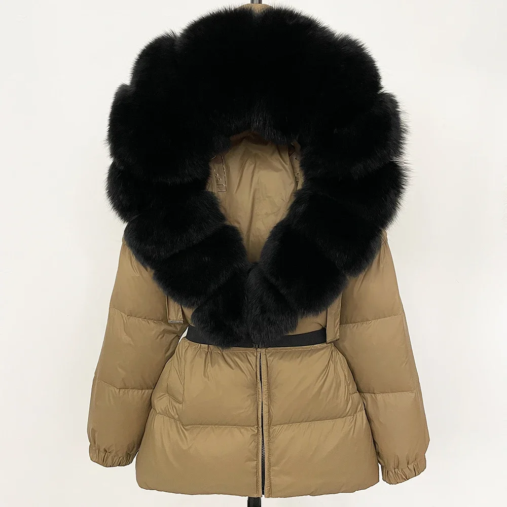 Winter Clothing For Dogs - OFTBUY Echte Bontjas Winterkleding Puffer Jas