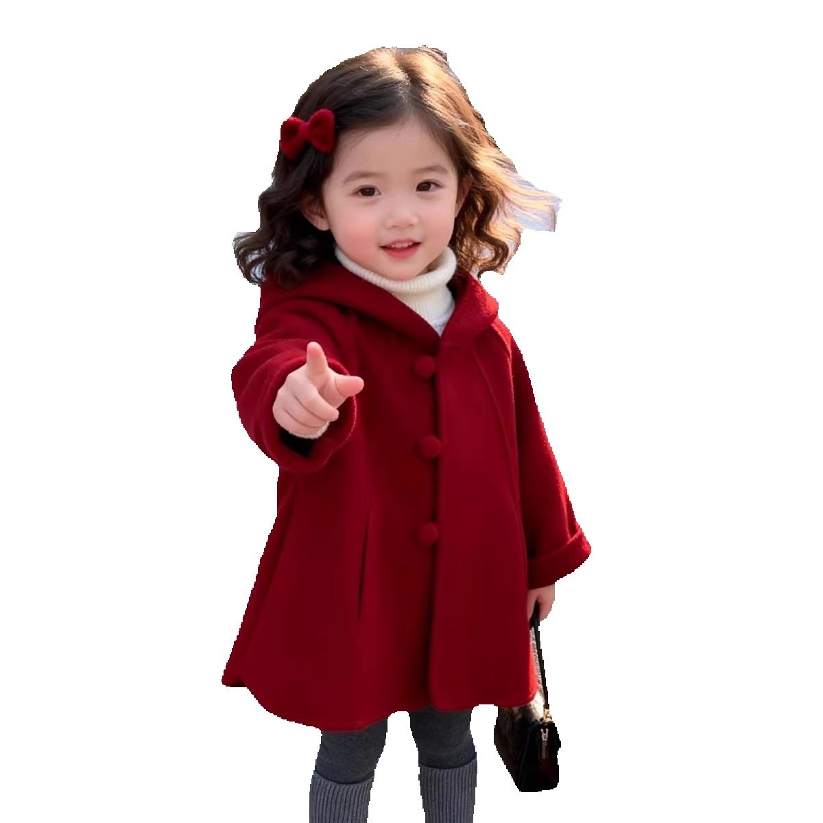 Meisjes wollen jas herfst wint - Winter Clothing Toddler Girl recensie en prijs