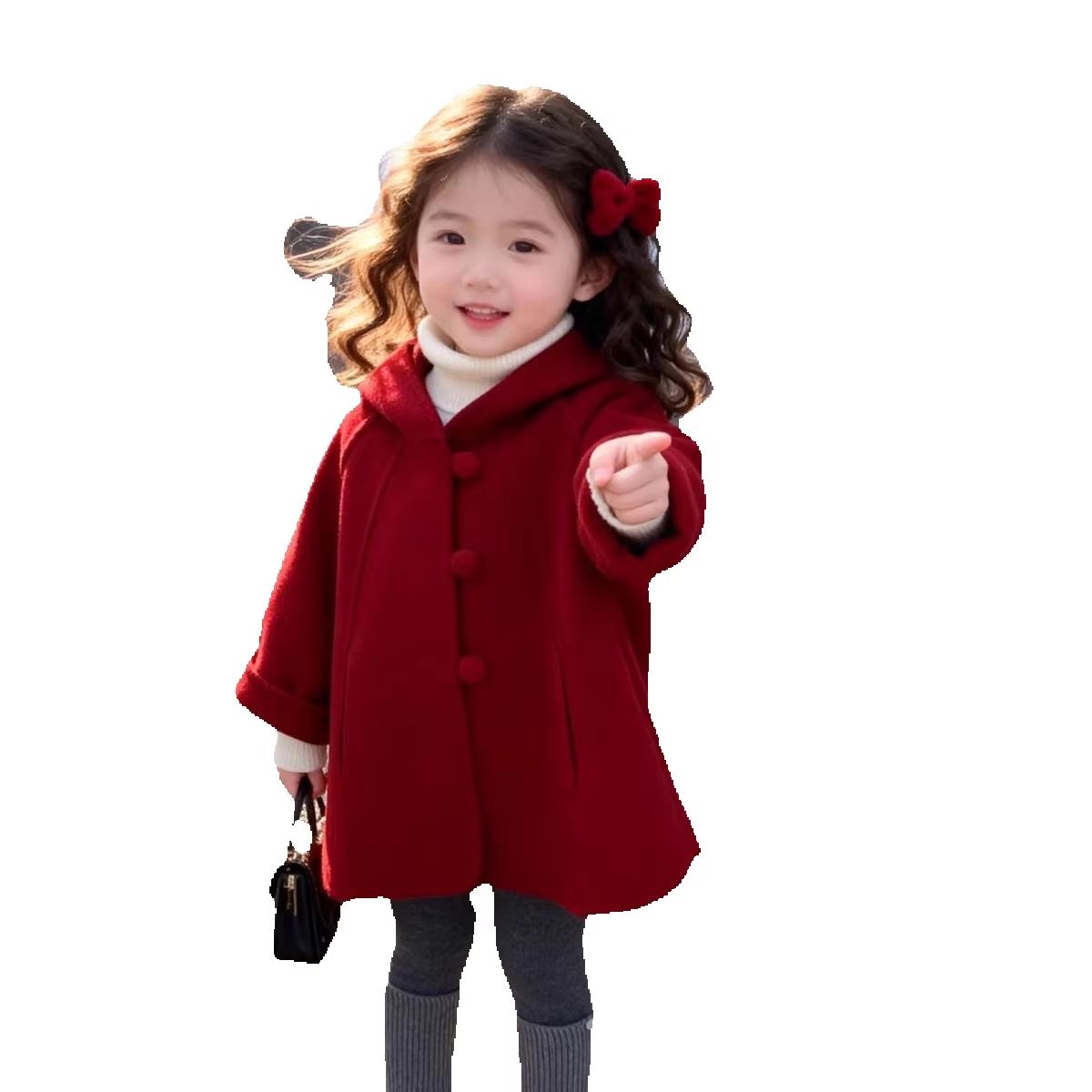 Meisjes wollen jas herfst wint - Winter Clothing Toddler Girl recensie en prijs