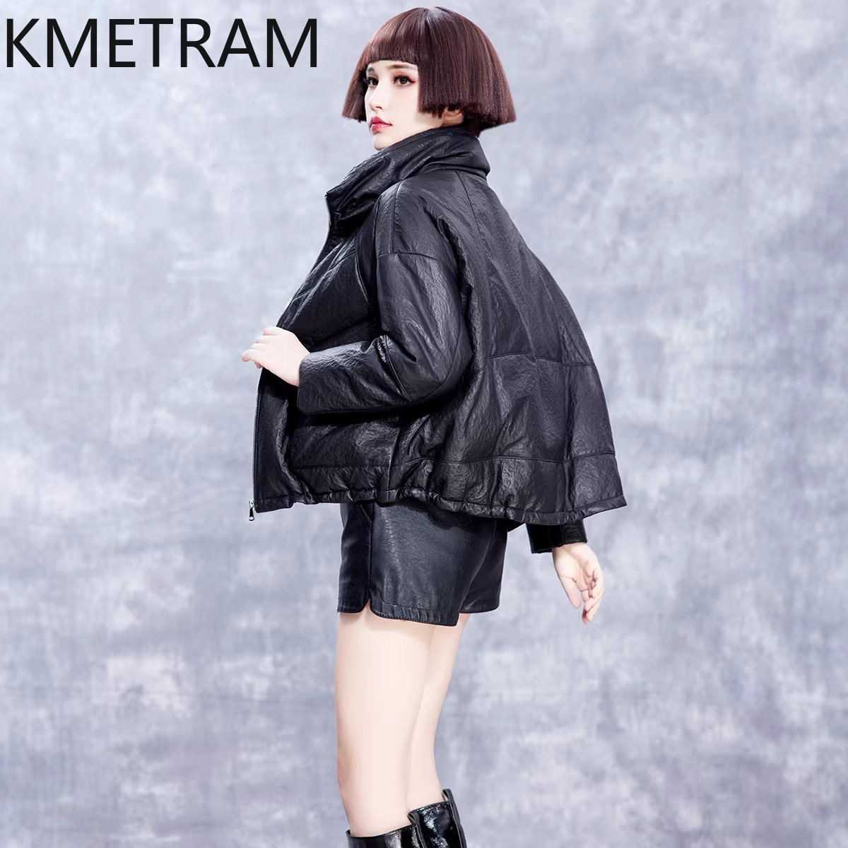 KMETRAM Echte Schapenvacht Led - Puffer Jacket Women Down recensie en prijs