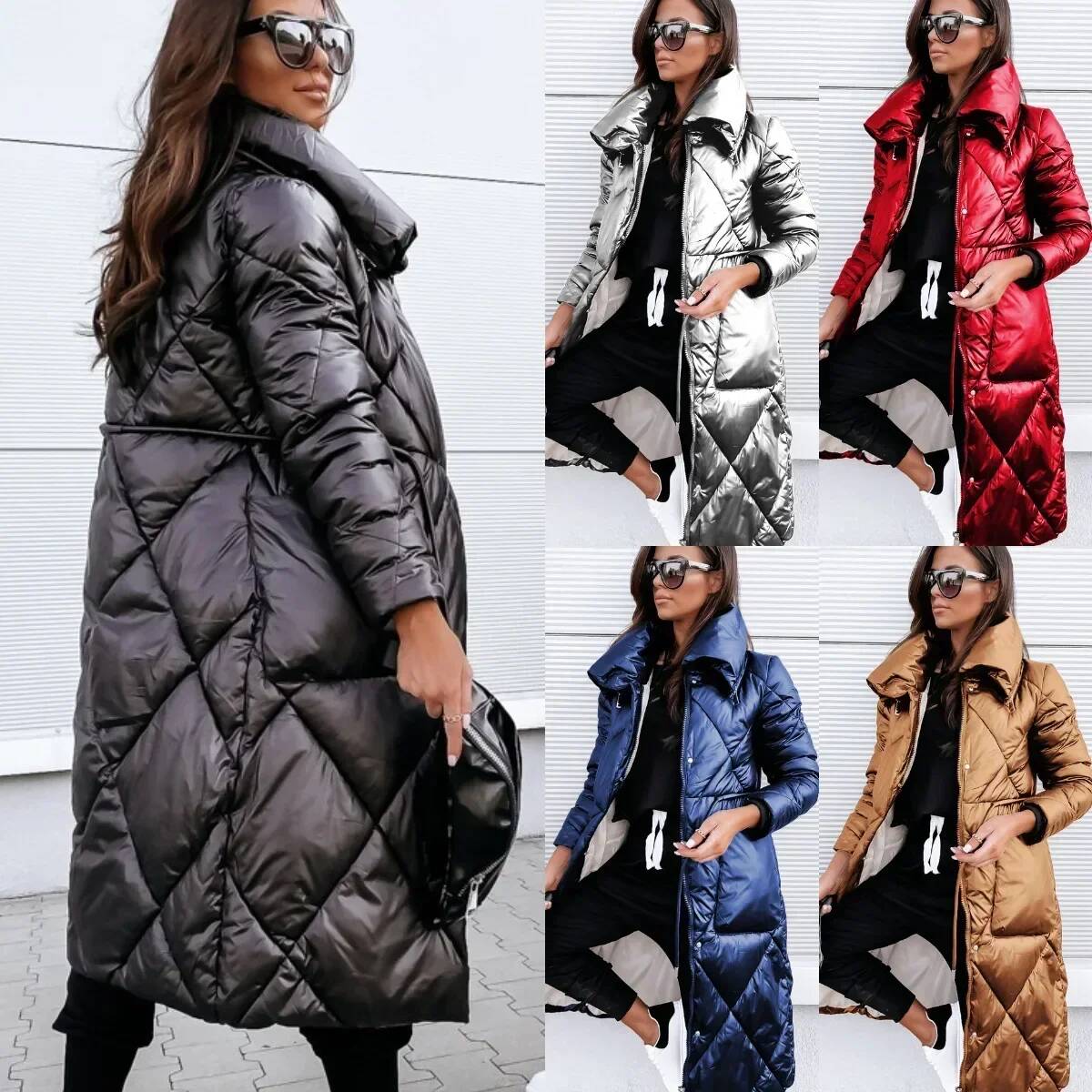 Nieuwe revers dameskleding don - Winter Clothing Taiwan recensie en prijs