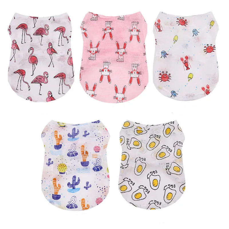 5-kleuren zomer mooie cartoon  - Winter Clothing For Dogs recensie en prijs