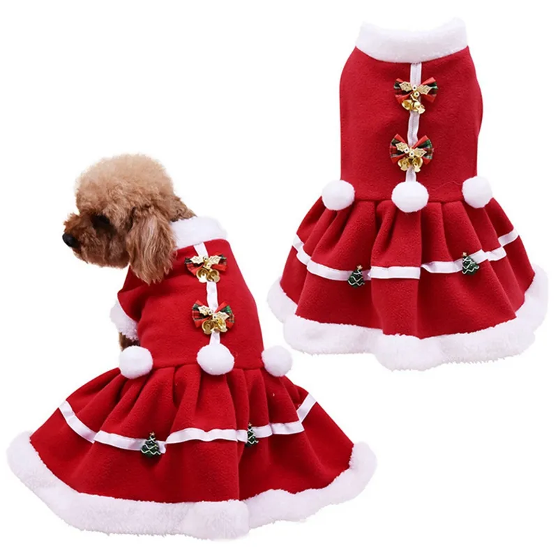 Kerst Hondenjurken Voor Kleine - Winter Clothing For Dogs recensie en prijs
