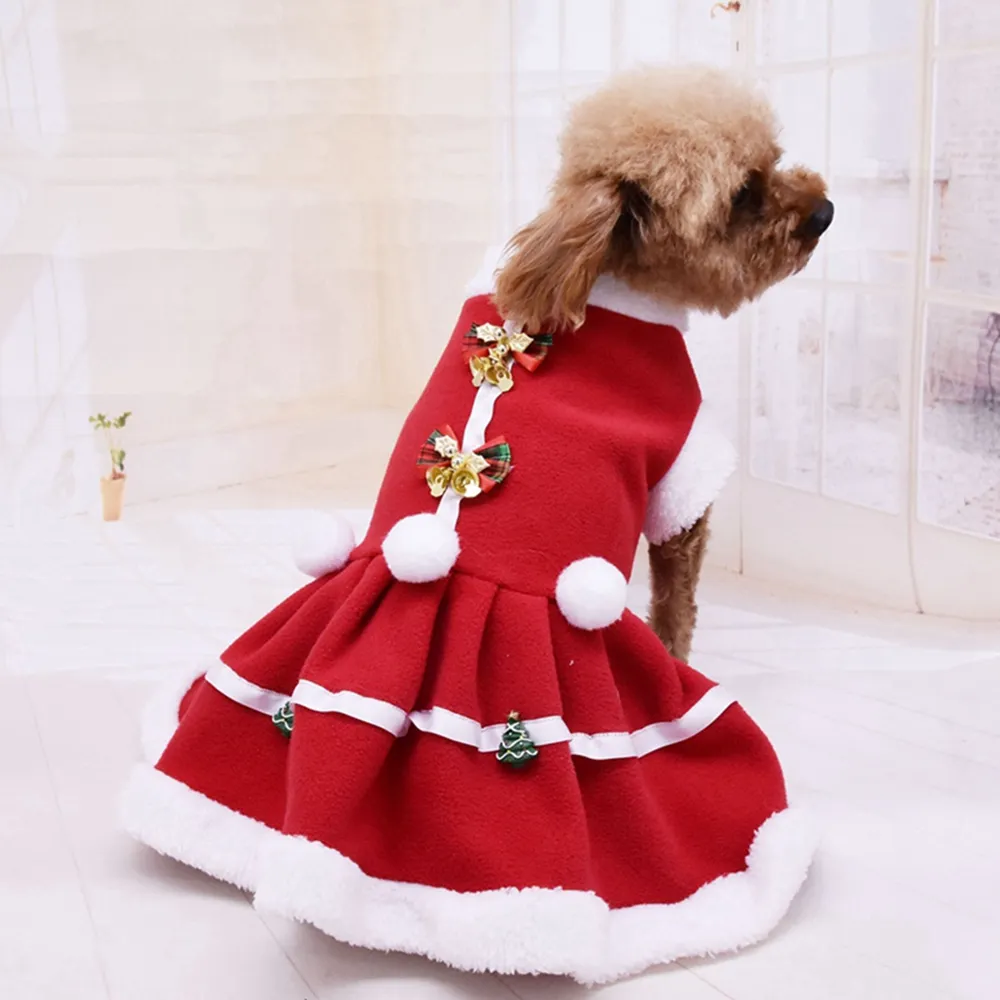 Kerst Hondenjurken Voor Kleine - Winter Clothing For Dogs recensie en prijs