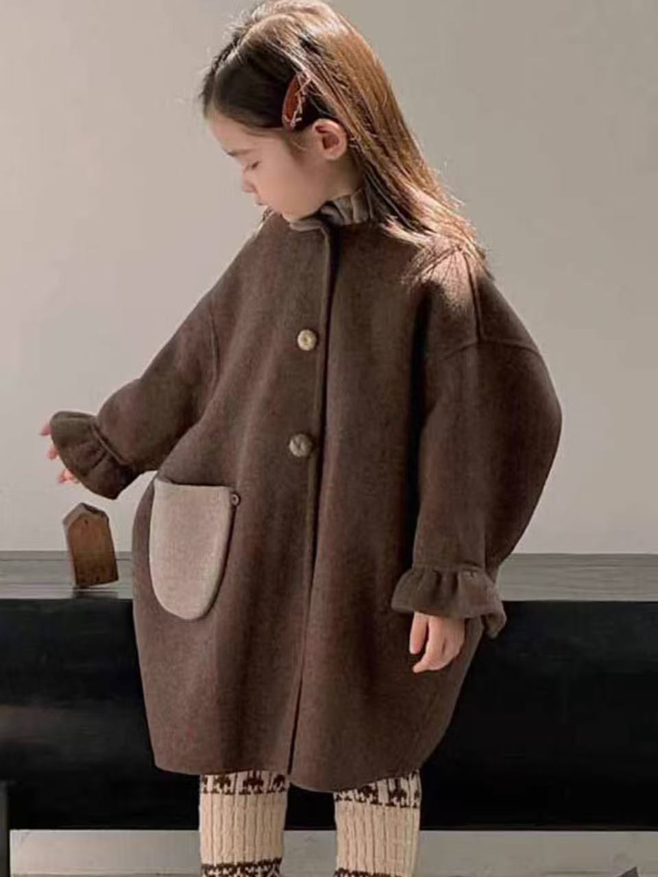 Meisjes wollen jas 2026 herfst - Winter Clothing Toddler Girl recensie en prijs