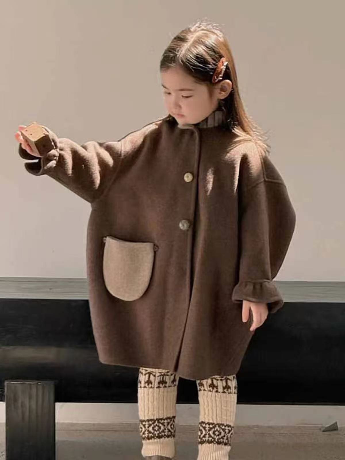 Meisjes wollen jas 2026 herfst - Winter Clothing Toddler Girl recensie en prijs