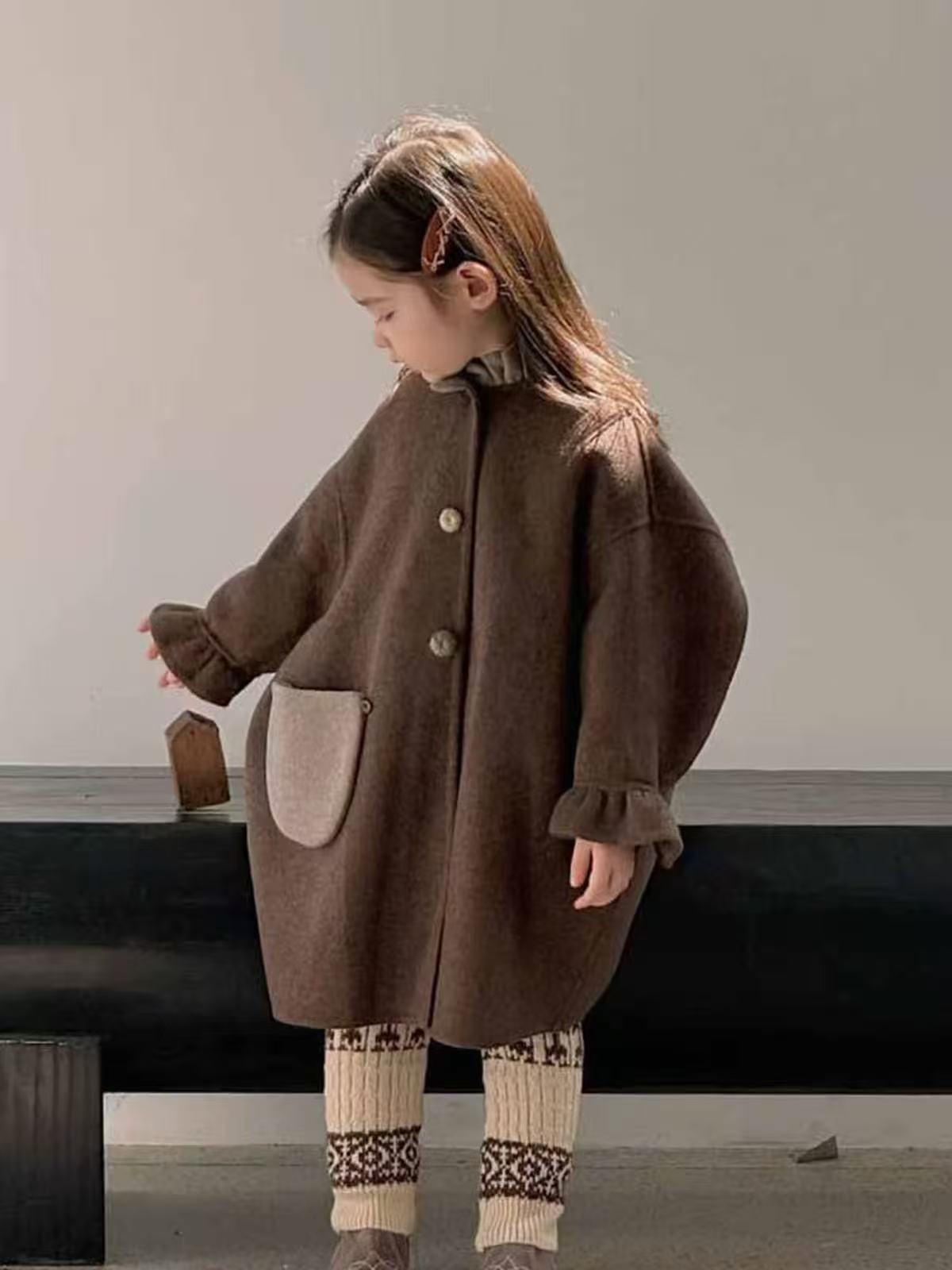 Meisjes wollen jas 2026 herfst - Winter Clothing Toddler Girl recensie en prijs