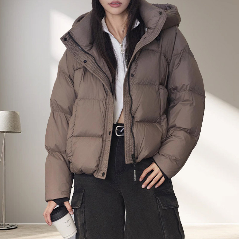 Vrouwen Korte Witte Eend Donsj - Puffer Jacket Women Down recensie en prijs