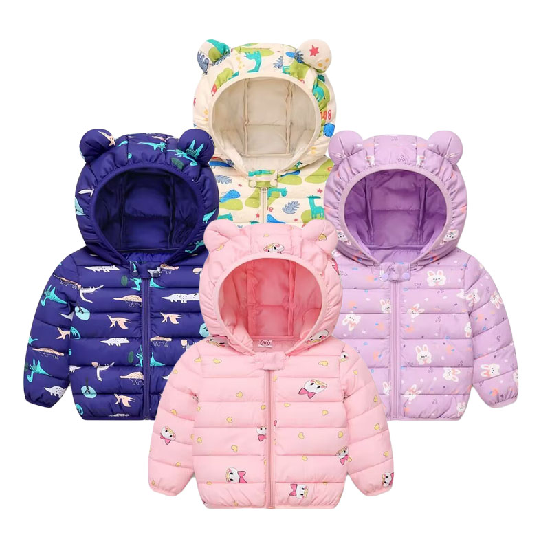 Kinderen Katoenen Jas Baby Car - Winter Clothing Toddler Girl recensie en prijs